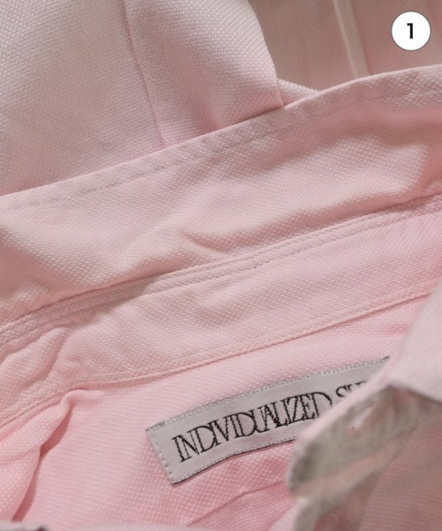 INDIVIDUALIZED SHIRTS（インディビジュアライズドシャツ）カジュアルシャツ ピンク サイズ:-(S位) レディース/2200630322031