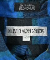 INDIVIDUALIZED SHIRTS（インディビジュアライズドシャツ）カジュアルシャツ 青 サイズ:15(L位) メンズ/2200632425051