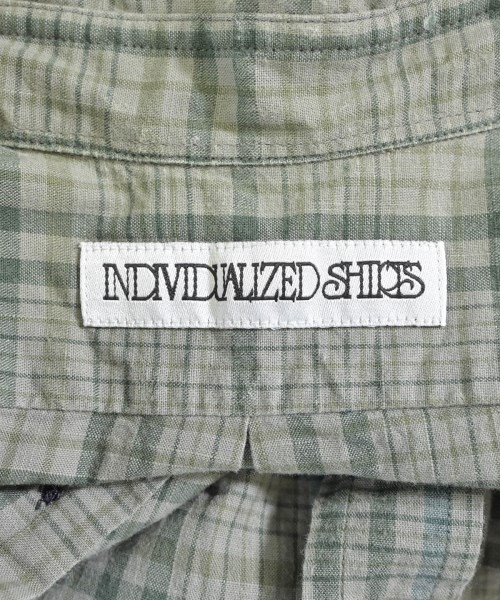 INDIVIDUALIZED SHIRTS（インディビジュアライズドシャツ）カジュアルシャツ カーキ サイズ:-(M位) レディース/2200609008102