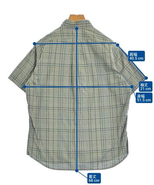 INDIVIDUALIZED SHIRTS（インディビジュアライズドシャツ）カジュアルシャツ カーキ サイズ:-(M位) レディース/2200609008102