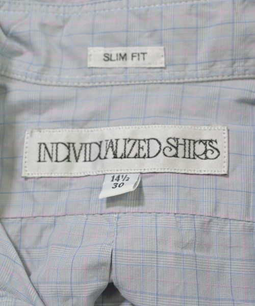 INDIVIDUALIZED SHIRTS（インディビジュアライズドシャツ）カジュアルシャツ 青 サイズ:14 1/2(M位) メンズ/2200614193046