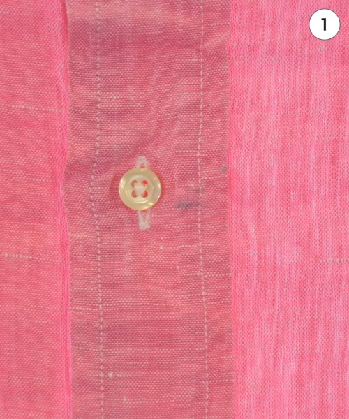 INDIVIDUALIZED SHIRTS（インディビジュアライズドシャツ）カジュアルシャツ ピンク サイズ:15(L位) レディース/2200610074011