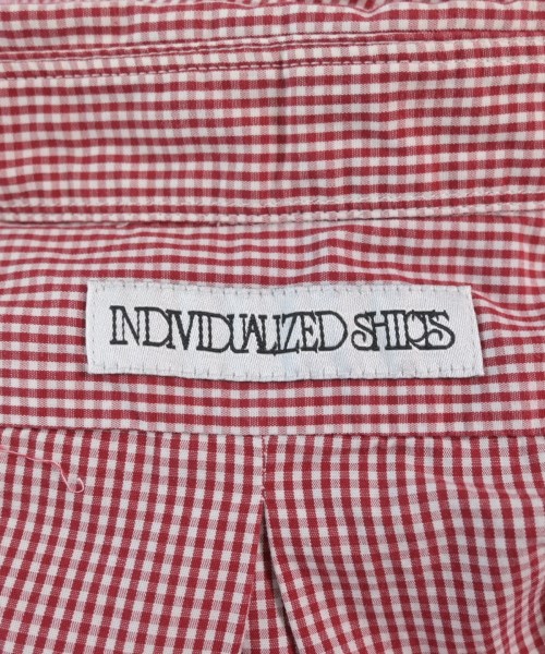 INDIVIDUALIZED SHIRTS（インディビジュアライズドシャツ）カジュアルシャツ 赤 サイズ:F メンズ/2200608906027