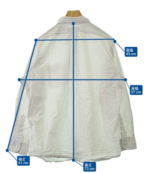 INDIVIDUALIZED SHIRTS（インディビジュアライズドシャツ）カジュアルシャツ 白 サイズ:-(M位) メンズ/2200676907025