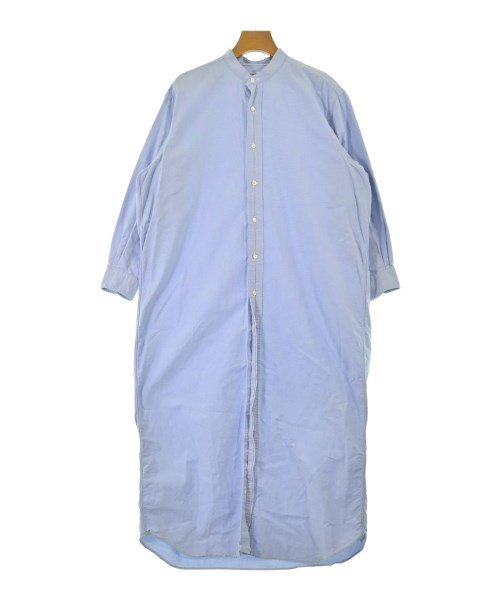 INDIVIDUALIZED SHIRTS(インディビジュアライズドシャツ)シャツワンピース 青 サイズ:-(M位)/2200678598191