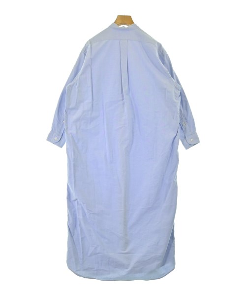 INDIVIDUALIZED SHIRTS（インディビジュアライズドシャツ）シャツワンピース 青 サイズ:-(M位) レディース/2200678598191