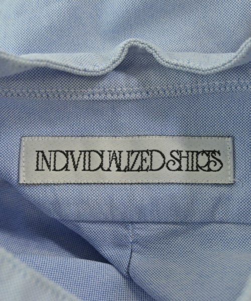INDIVIDUALIZED SHIRTS（インディビジュアライズドシャツ）シャツワンピース 青 サイズ:-(M位) レディース/2200678598191