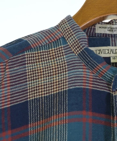 INDIVIDUALIZED SHIRTS（インディビジュアライズドシャツ）シャツワンピース 緑 サイズ:-(M位) レディース/2200681841178