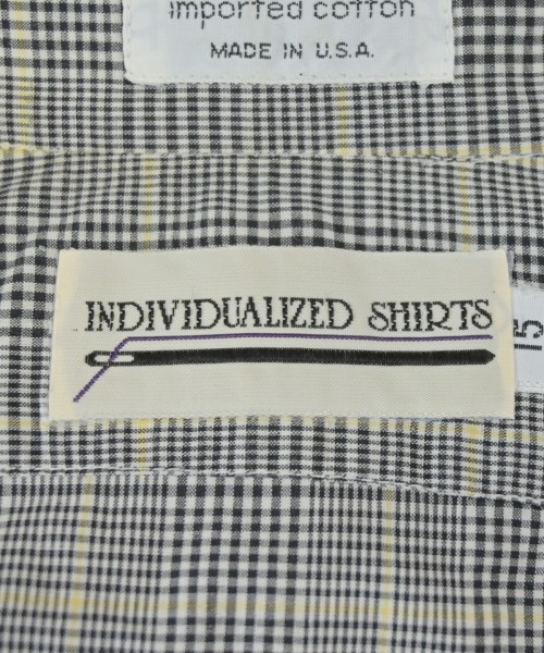 INDIVIDUALIZED SHIRTS（インディビジュアライズドシャツ）カジュアルシャツ 黒 サイズ:15(L位) メンズ/2200647378038