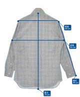 INDIVIDUALIZED SHIRTS（インディビジュアライズドシャツ）カジュアルシャツ 黒 サイズ:15(L位) メンズ/2200647378038