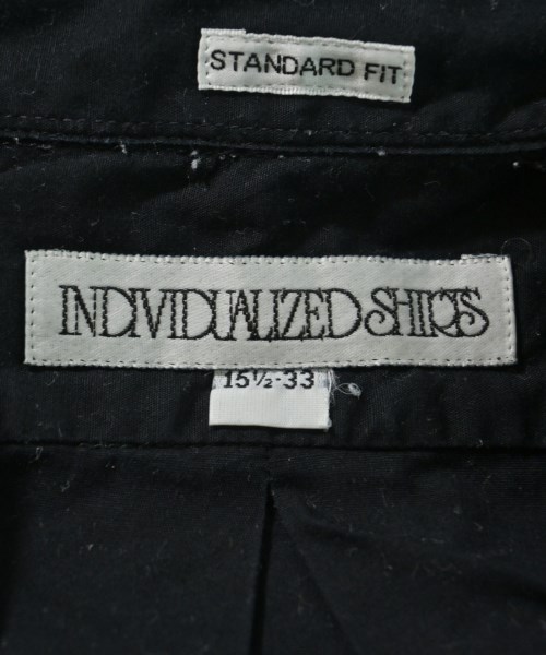 INDIVIDUALIZED SHIRTS（インディビジュアライズドシャツ）カジュアルシャツ 黒 サイズ:15 1/2(L位) メンズ/2200648740063