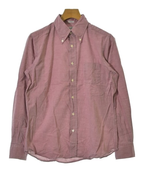 INDIVIDUALIZED SHIRTS(インディビジュアライズドシャツ)カジュアルシャツ 赤 サイズ:15 1/2(L位)/2200648740070