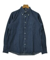 INDIVIDUALIZED SHIRTS（インディビジュアライズドシャツ）カジュアルシャツ 青 サイズ:15 1/2(L位) メンズ/2200648740087