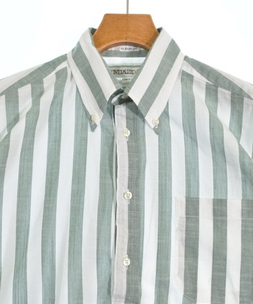 INDIVIDUALIZED SHIRTS（インディビジュアライズドシャツ）カジュアルシャツ 緑 サイズ:15 1/2(M位) メンズ/2200659243041