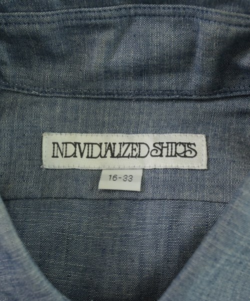 INDIVIDUALIZED SHIRTS（インディビジュアライズドシャツ）カジュアルシャツ 紺 サイズ:16(L位) メンズ/2200710655066