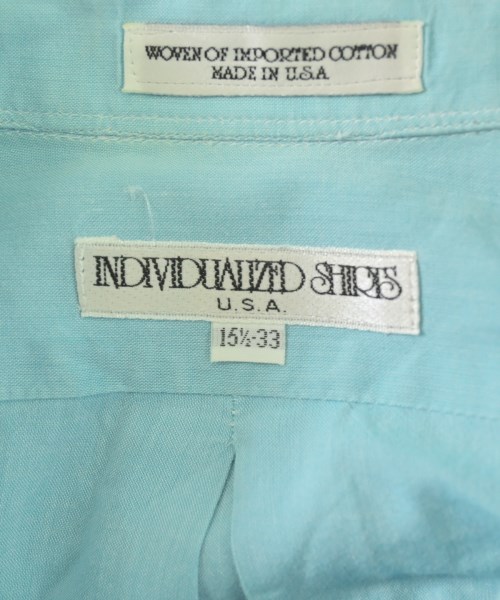 INDIVIDUALIZED SHIRTS（インディビジュアライズドシャツ）カジュアルシャツ 青 サイズ:15 2/1(M位) メンズ/2200713343045