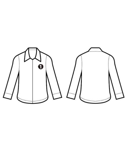 INDIVIDUALIZED SHIRTS（インディビジュアライズドシャツ）カジュアルシャツ 白 サイズ:-(XXL位) メンズ/2200714837031