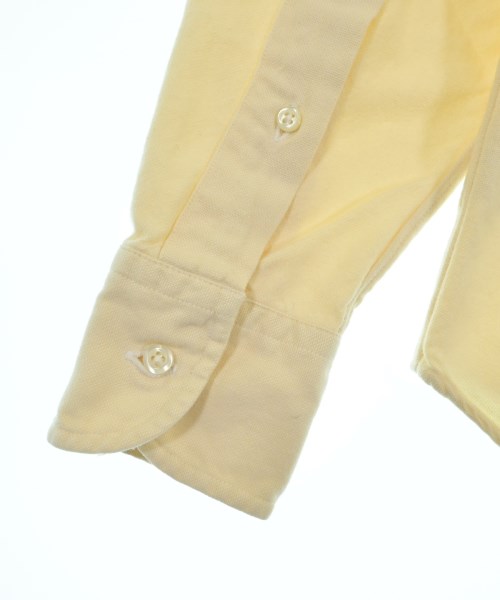 INDIVIDUALIZED SHIRTS（インディビジュアライズドシャツ）カジュアルシャツ 黄 サイズ:14 1/2(XS位) メンズ/2200716118022