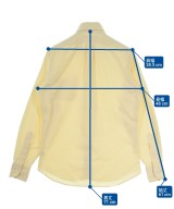 INDIVIDUALIZED SHIRTS（インディビジュアライズドシャツ）カジュアルシャツ 黄 サイズ:14 1/2(XS位) メンズ/2200716118022
