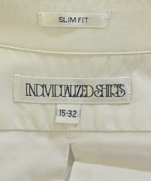 INDIVIDUALIZED SHIRTS（インディビジュアライズドシャツ）カジュアルシャツ 白 サイズ:15(S位) メンズ/2200717086061