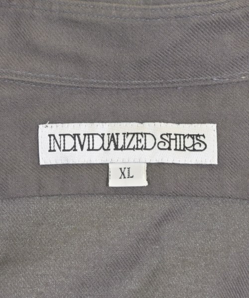 INDIVIDUALIZED SHIRTS（インディビジュアライズドシャツ）カジュアルシャツ グレー サイズ:XL メンズ/2200712020374