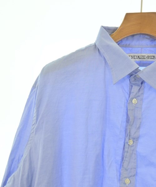 INDIVIDUALIZED SHIRTS（インディビジュアライズドシャツ）カジュアルシャツ 青 サイズ:-(XXL位) メンズ/2200718728052