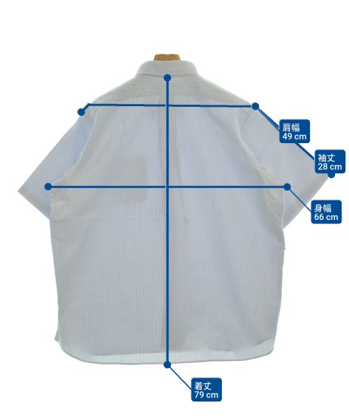 INDIVIDUALIZED SHIRTS（インディビジュアライズドシャツ）カジュアルシャツ 白 サイズ:L メンズ/2200649618453