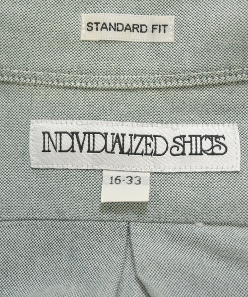 INDIVIDUALIZED SHIRTS（インディビジュアライズドシャツ）カジュアルシャツ 青 サイズ:16(L位) メンズ/2200647327081