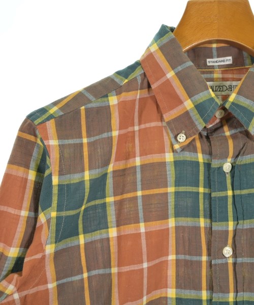 INDIVIDUALIZED SHIRTS（インディビジュアライズドシャツ）カジュアルシャツ オレンジ サイズ:15 1/2(L位) メンズ/2200653903057