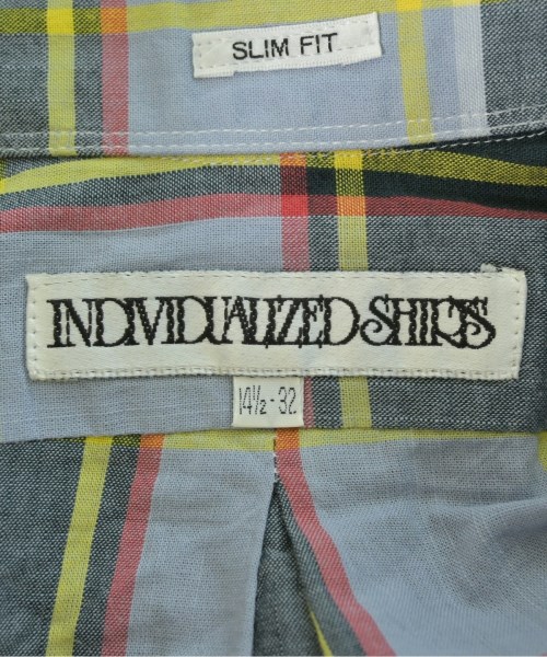 INDIVIDUALIZED SHIRTS（インディビジュアライズドシャツ）カジュアルシャツ グレー サイズ:14 1/2-32(XS位) メンズ/2200642772060