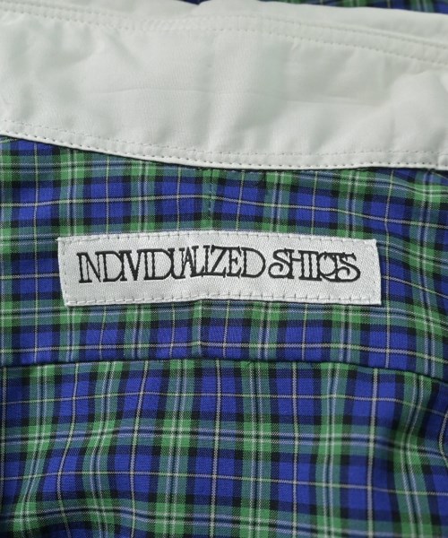INDIVIDUALIZED SHIRTS（インディビジュアライズドシャツ）カジュアルシャツ 青 サイズ:-(M位) メンズ/2200702356056
