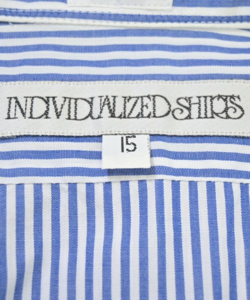 INDIVIDUALIZED SHIRTS（インディビジュアライズドシャツ）カジュアルシャツ 青 サイズ:15(L位) レディース/2200699859257