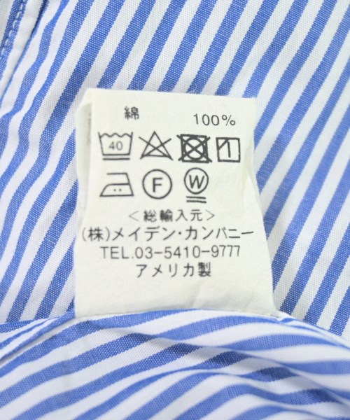 INDIVIDUALIZED SHIRTS（インディビジュアライズドシャツ）カジュアルシャツ 青 サイズ:15(L位) レディース/2200699859257