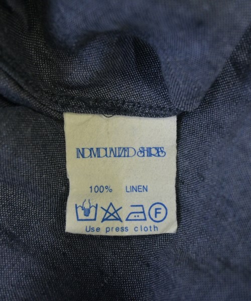 INDIVIDUALIZED SHIRTS（インディビジュアライズドシャツ）カジュアルシャツ 紺 サイズ:L メンズ/2200707172019