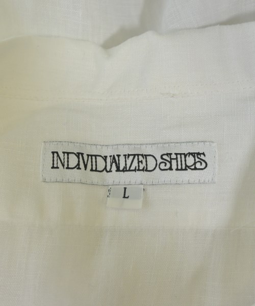 INDIVIDUALIZED SHIRTS（インディビジュアライズドシャツ）カジュアルシャツ 白 サイズ:L メンズ/2200707172026