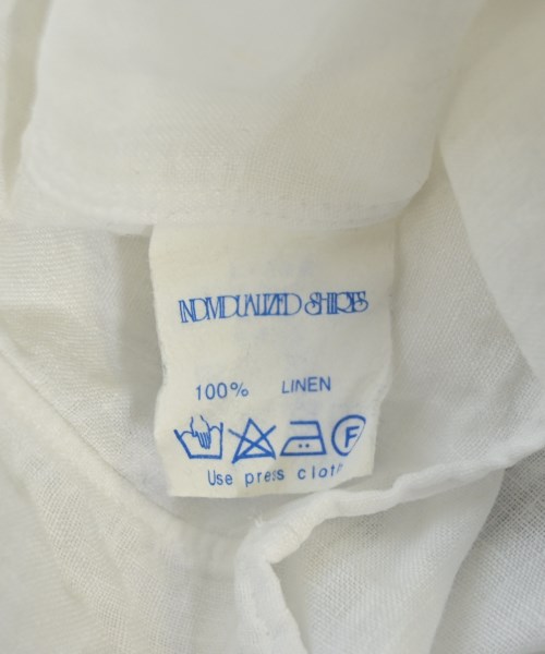 INDIVIDUALIZED SHIRTS（インディビジュアライズドシャツ）カジュアルシャツ 白 サイズ:L メンズ/2200707172026