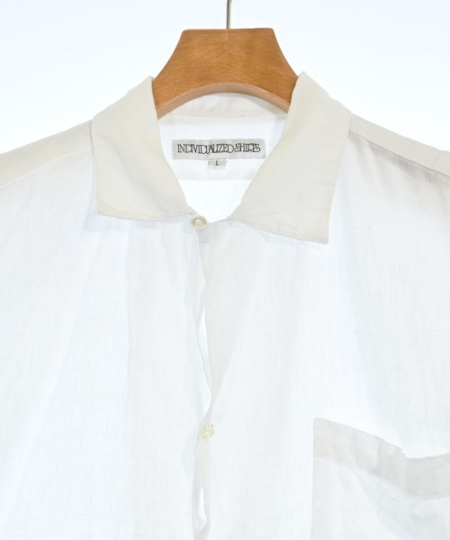 INDIVIDUALIZED SHIRTS（インディビジュアライズドシャツ）カジュアルシャツ 白 サイズ:L メンズ/2200707172026