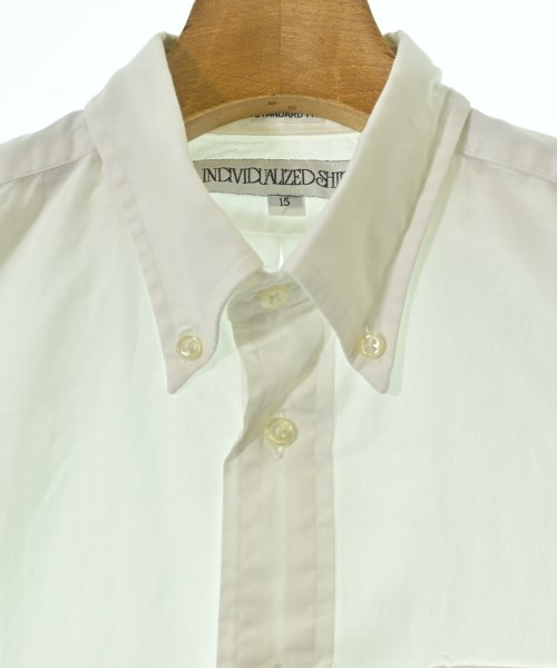 INDIVIDUALIZED SHIRTS（インディビジュアライズドシャツ）カジュアルシャツ 白 サイズ:15(L位) メンズ/2200708788066