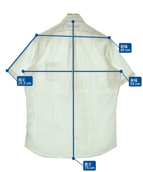 INDIVIDUALIZED SHIRTS（インディビジュアライズドシャツ）カジュアルシャツ 白 サイズ:15(L位) メンズ/2200708788066