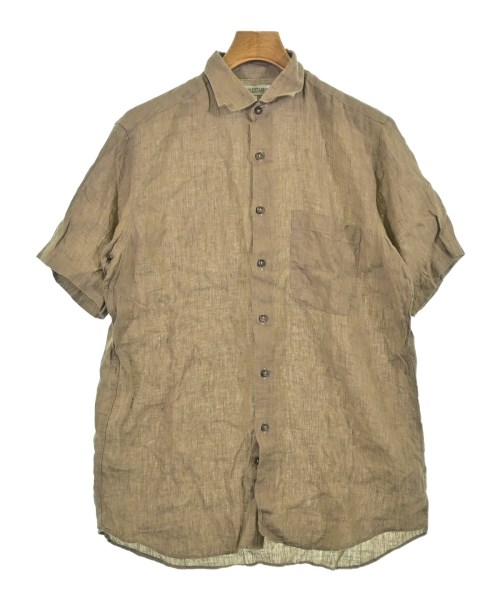 INDIVIDUALIZED SHIRTS(インディビジュアライズドシャツ)カジュアルシャツ 茶 サイズ:M/2200663482061