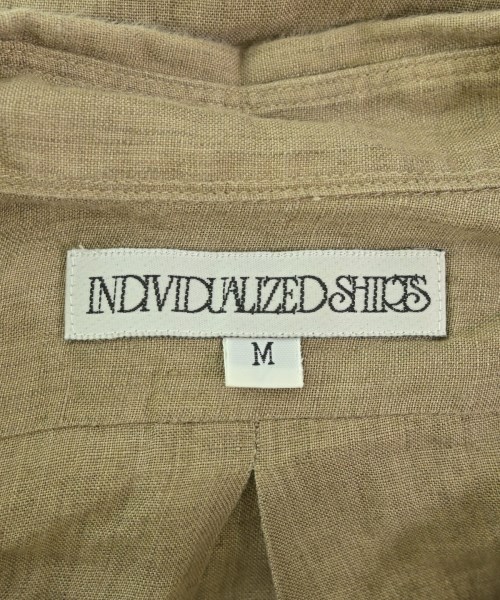 INDIVIDUALIZED SHIRTS（インディビジュアライズドシャツ）カジュアルシャツ 茶 サイズ:M メンズ/2200663482061