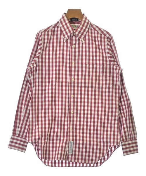 INDIVIDUALIZED SHIRTS(インディビジュアライズドシャツ)カジュアルシャツ 赤 サイズ:15(L位)/2200661276075
