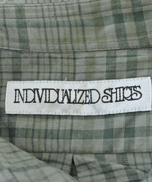 INDIVIDUALIZED SHIRTS（インディビジュアライズドシャツ）カジュアルシャツ 緑 サイズ:F レディース/2200664372224