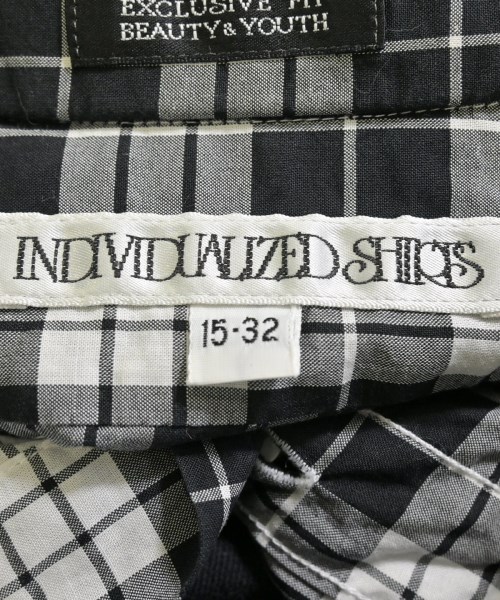 INDIVIDUALIZED SHIRTS（インディビジュアライズドシャツ）カジュアルシャツ 黒 サイズ:15(S位) メンズ/2200672015069