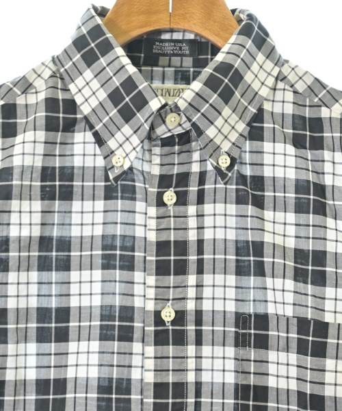 INDIVIDUALIZED SHIRTS（インディビジュアライズドシャツ）カジュアルシャツ 黒 サイズ:15(S位) メンズ/2200672015069