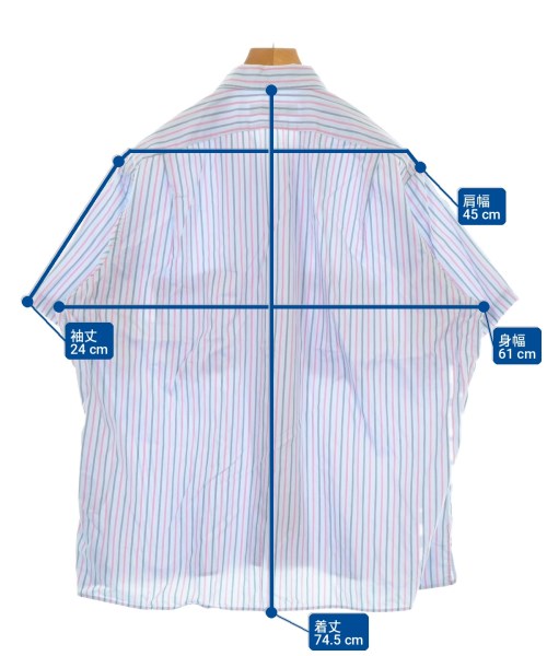 INDIVIDUALIZED SHIRTS（インディビジュアライズドシャツ）カジュアルシャツ 青 サイズ:S メンズ/2200724721085