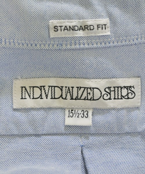 INDIVIDUALIZED SHIRTS（インディビジュアライズドシャツ）カジュアルシャツ 青 サイズ:15 1/2(L位) メンズ/2200730644019