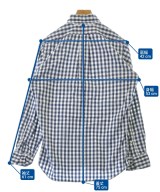 INDIVIDUALIZED SHIRTS（インディビジュアライズドシャツ）カジュアルシャツ 紺 サイズ:15(L位) メンズ/2200730644026