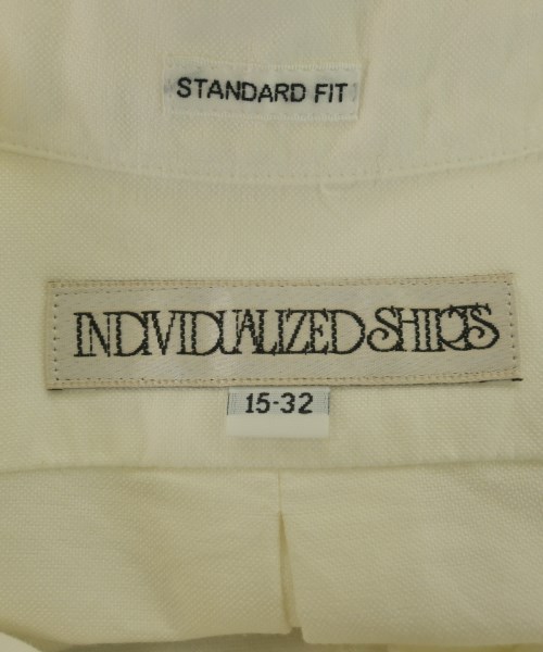INDIVIDUALIZED SHIRTS（インディビジュアライズドシャツ）カジュアルシャツ 白 サイズ:15(L位) メンズ/2200717399147