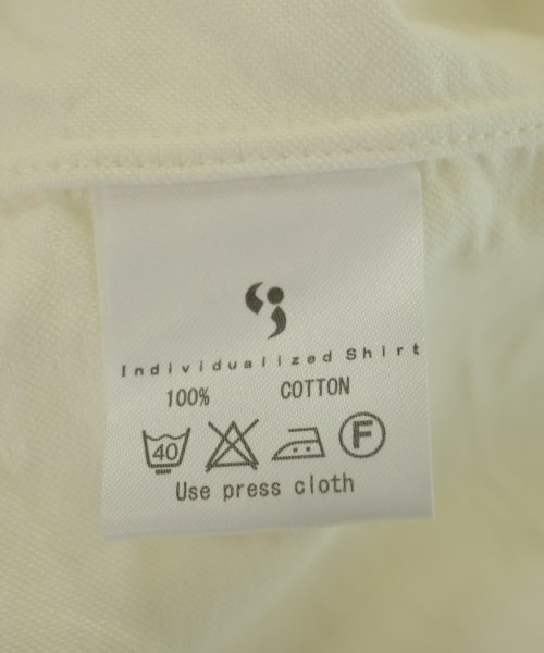 INDIVIDUALIZED SHIRTS（インディビジュアライズドシャツ）カジュアルシャツ 白 サイズ:15(L位) メンズ/2200717399147